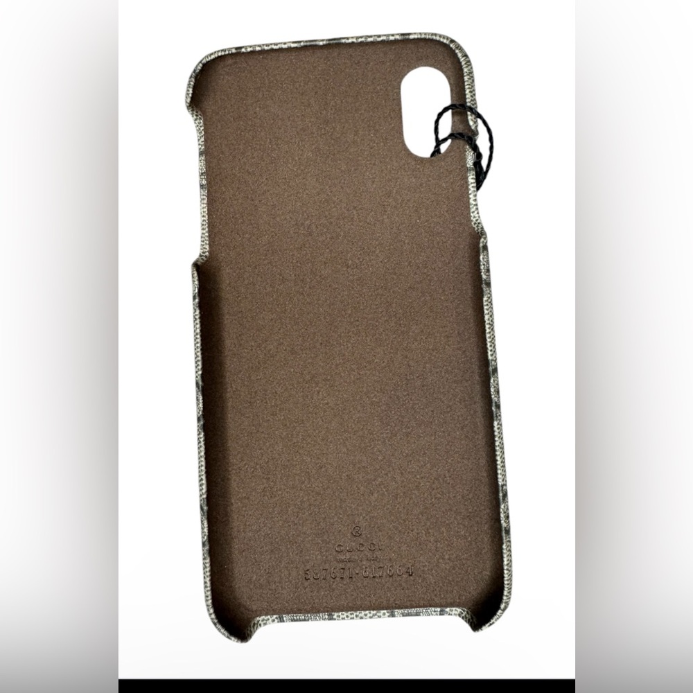 GUCCI GG Supreme Monogram Ophidia iPhone XS Max Case NWT - Picture 6 of 10
